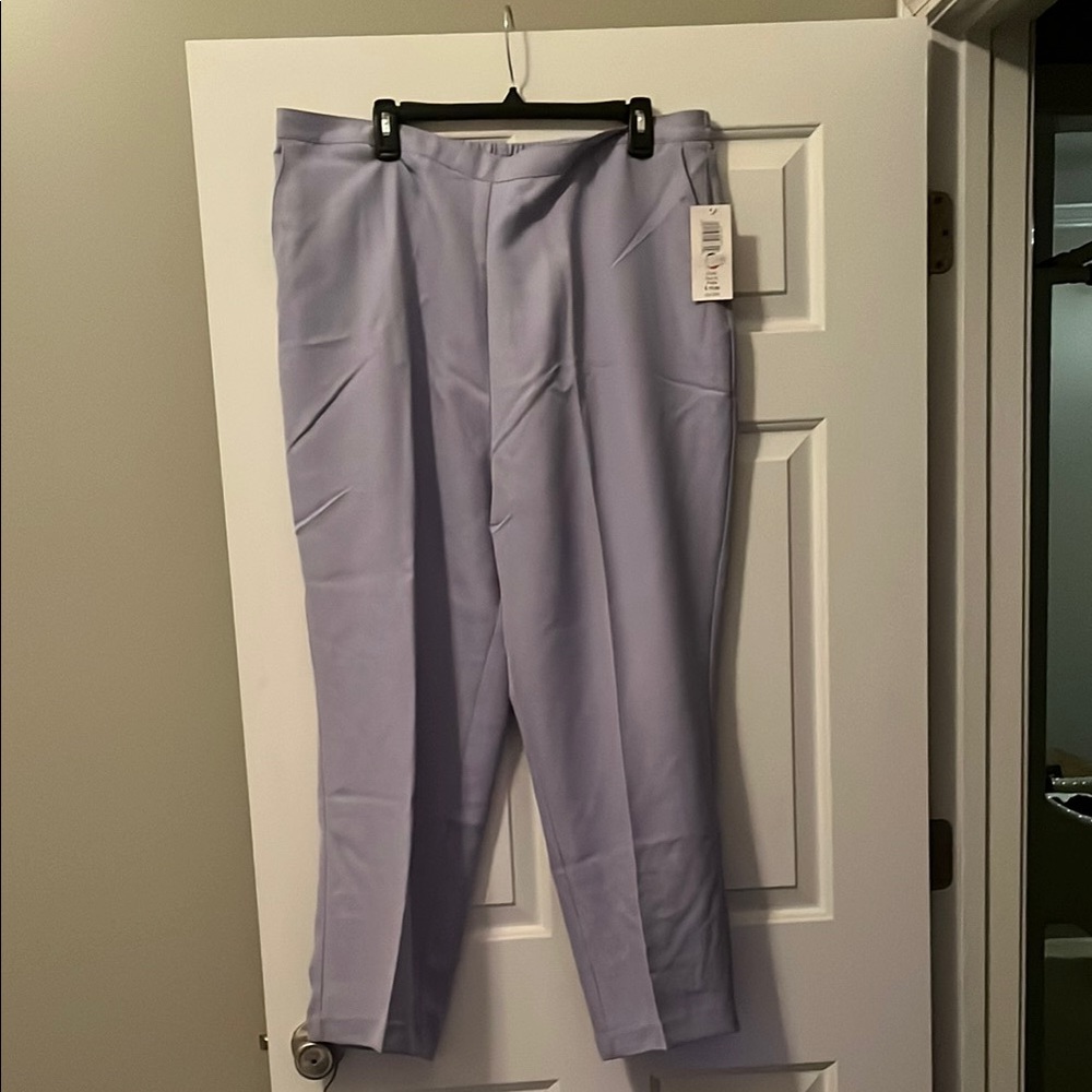 NWT Bon Worth Lavender Elastic Waist Pants